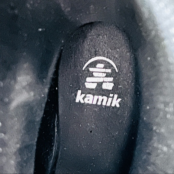 Kamik Jennifer Tall Black Waterproof Rubber Riding Style Rain Boots Size 7 - Picture 10 of 12